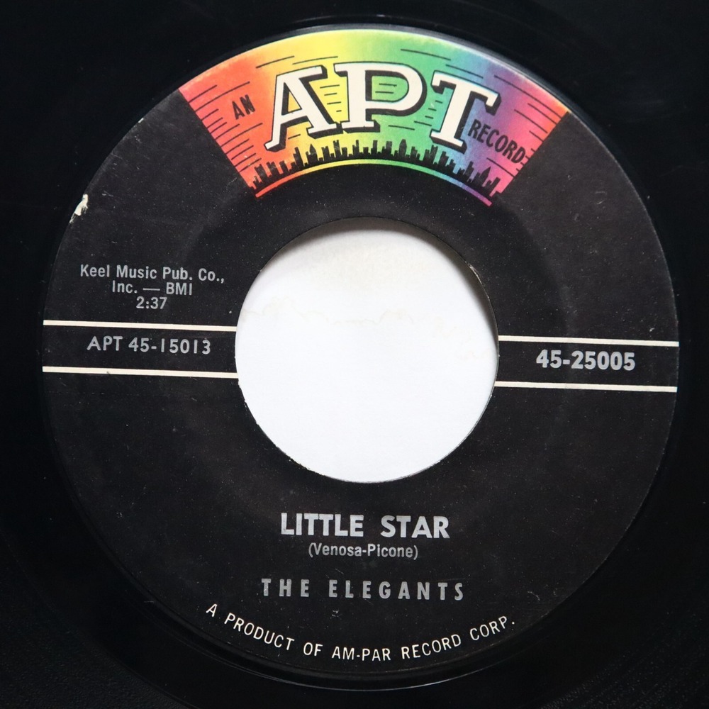 ELEGANTS - LITTLE STAR / GETTING DIZZY - DOO WOP 45